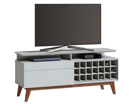 Rack Classic +AD 1.4 Branco Acetinado - Imcal Móveis Rack Classic +AD 1.4 Branco Acetinado - Imcal Móveis