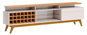 Rack Classic +AD 2.2 Off White com Nature - Imcal Móveis