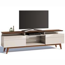 Rack Classic Mais 2 Gavetas 2.2 Imcal 10975 Off White Freijó Rack Classic Mais 2 Gavetas 2.2 Imcal 10975 Off White Freijó