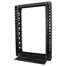 Rack Coluna 16U Torre Com Guias Preto Padrão 19 Pier Telecom