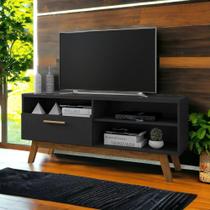 Rack com Divisórias Paládio Preto Fosco Bechara Rack com Divisórias Paládio Preto Fosco Bechara