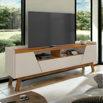 Rack com Nichos Florença Off White e Naturalle Bechara