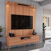 Rack Com Painel 183cm Para TV 70 Polegadas River 1.83 Lukaliam Jequitiba