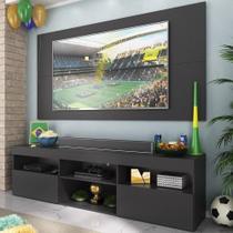 Rack Com Painel 65" Holanda Br3059 Preto