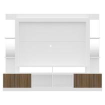 Rack com Painel 65 Prateleiras com Espelho Oslo Branco