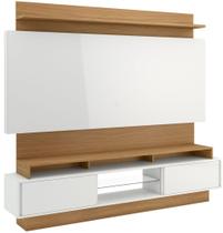 Rack com Painel Bosnia 2,20 MT cor Off White com Freijo - 39798