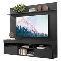 Rack com Painel e Suporte para TV até 65" Multimóveis Madri FG3366 Preto