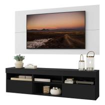 Rack com Painel e Suporte TV 65" com 2 portas Londres Multimóveis V3344