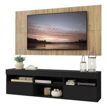 Rack com Painel e Suporte TV 65" com 2 portas Londres Multimóveis V3344