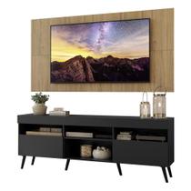 Rack com Painel e Suporte TV 65" Retrô Londres Multimóveis V3347