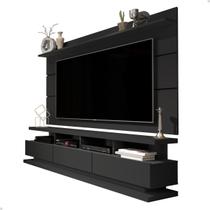 Rack com Painel para Sala TV até 65 Pol. - Preto - Mod.2034