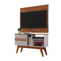 Rack com Painel para Tv até 42 Polegadas Smart Matte/Off White - SSX Multicoisas