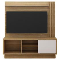 Rack com Painel para TV até 42 polegadas Tecno Mobili HO1005, Amêndoa e Off-White Rack com Painel para TV até 42 polegadas Tecno Mobili HO1005, Amêndoa e Off-White