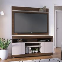 Rack com Painel para TV até 55 Polegadas 136cmx169cm 2 Portas Yara Maia