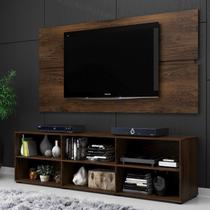 Rack com Painel para TV até 55 Polegadas 141,8cmx180cm Imperador Rack com Painel para TV até 55 Polegadas 141,8cmx180cm Imperador