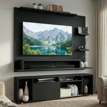 Rack com Painel para TV até 60 Polegadas 180 cm Cancun Madesa