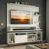 Rack com Painel para TV até 60 Polegadas 180 cm com Pés Cancun Madesa