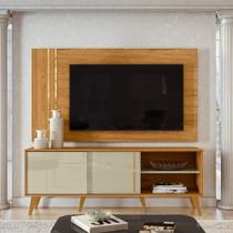 Rack com Painel para TV até 65 Polegadas 2 Portas Cronos - Camuru/Opala Madetec Rack com Painel para TV até 65 Polegadas 2 Portas Cronos - Camuru/Opala Madetec