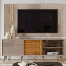 Rack com Painel para TV Até 65 Polegadas Cronos 2 Prateleiras Fendi/Naturale - Madetec