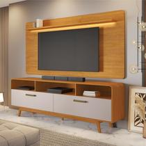 Rack com Painel para TV até 70 Polegadas com LED 200cm Cristal Candian