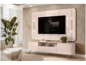 Rack com Painel para TV até 75 Polegadas LED 2 Portas 100MDF Areta DJ Móveis