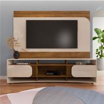 Rack com Painel para TV até 86 Polegadas MDF 220cmx198cm Porto