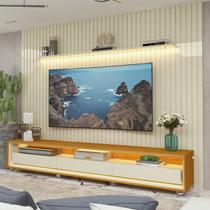 Rack com Painel para Tv até 90 Polegadas Led 3 Gavetas com Rodízios 275cm Nobre/requinte 100% MDF