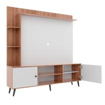 Rack com Painel para TV Retrô 2040 Até 50 Polegadas Quiditá