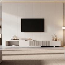 Rack com Painel Ripado Extensível TV 86 Polegadas 320CMX250CM Aruá CabeCasa MadeiraOriginals Rack com Painel Ripado Extensível TV 86 Polegadas 320CMX250CM Aruá CabeCasa MadeiraOriginals
