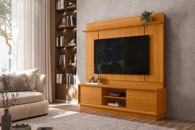 Rack com Painel Siena para TV de até 75 polegadas - Cinamomo - Madetec