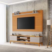 Rack com Painel Suspenso Para Sala Suporta Tv 75' New London