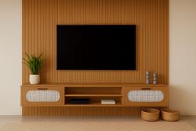 Rack Com Painel Tv 65 Polegadas Nature Para Sala Moderna Rack Com Painel Tv 65 Polegadas Nature Para Sala Moderna