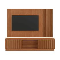 Rack Com Painel Valencia 2 Porta Ripado TV 65 MDF