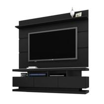 Rack com Painel Vivare 1.8 New Black Germai Móveis