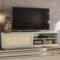 Rack Corumbá com Tela Off White 160 cm Rack Corumbá com Tela Off White 160 cm