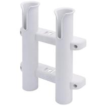 Rack de armazenamento de barras Sea-Dog com suporte lateral de dois pólos - branco