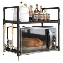 Rack De Armazenamento De Cozinha Para Microondas E Organizador De Prateleira