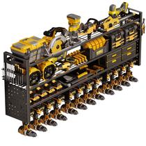 Rack de armazenamento de garagem STURDIFLOW Power Tool Organizer 49" Rack de armazenamento de garagem STURDIFLOW Power Tool Organizer 49"