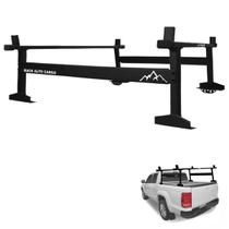 Rack de Caçamba Alto Duplo Cargo 1,80m Picapes Médias Universal