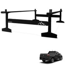 Rack de Caçamba Alto Duplo Cargo Strada CS 2021 a 2026 Preto