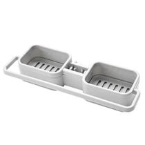 Rack de drenagem de cozinha Creative Adjustable Sink Storage Rack Rag Rack Rack de drenagem de cozinha Creative Adjustable Sink Storage Rack Rag Rack