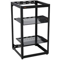 Rack de estrutura aberta ECHOGEAR 20U para servidores e equipamentos AV