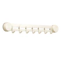 Rack de gancho de ventosa sem perfuração 7 ganchos em aço carbono Rack de gancho de ventosa sem perfuração 7 ganchos em aço carbono