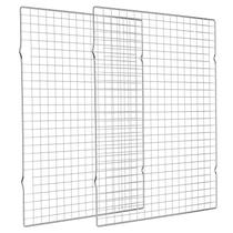 Rack de resfriamento BRIOUT, pacote com 2 unidades, 40x25 cm, aço inoxidável Rack de resfriamento BRIOUT, pacote com 2 unidades, 40x25 cm, aço inoxidável