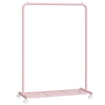 Rack de Roupas SONGMICS com Rodas - Metal Rosa (UHSR025P01) Rack de Roupas SONGMICS com Rodas - Metal Rosa (UHSR025P01)