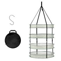 Rack de secagem de ervas YSSOA Hanging 4 camadas com design removível