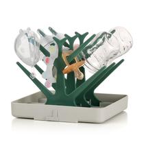 Rack de secagem de mamadeiras é Easy-Store BPA Free Green Rack de secagem de mamadeiras é Easy-Store BPA Free Green