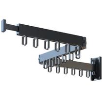 Rack de secagem de roupas HEILAIYI retrátil dobrável montado na parede Rack de secagem de roupas HEILAIYI retrátil dobrável montado na parede