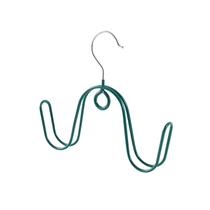 Rack de secagem de sapatos, cabide à prova de vento em PVC verde para interior/exterior