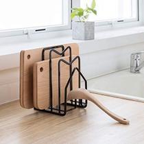Rack de tábuas de corte SUNFICON Kitchen Countertop Organizer
